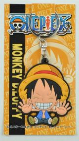 One Piece anime keychain