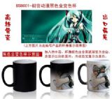 Miku anime hot and cold color cup