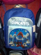 smurfs anime bag