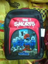 smurfs anime bag