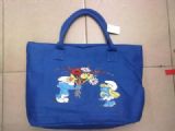 smurfs anime handbag