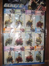 gundam anime keychain set