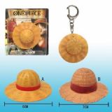 one piece anime keychain
