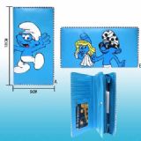 smurfs anime wallet