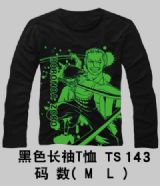 one piece anime long t-shirt