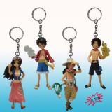 one piece anime keychain