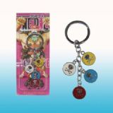one piece anime keychain