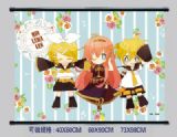 miku.hatsune anime wallscroll