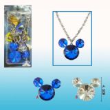 kingdom hearts anime necklace