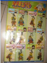 Naruto Anime keychain set