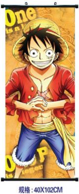 One Piece anime wallscroll