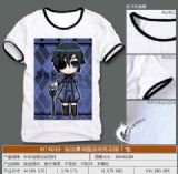 Kuroshitsuji Mesh Fabric T-shirt