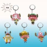 one piece anime keychain