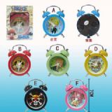 one piece anime clock