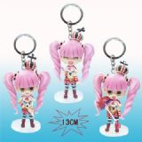 one piece anime keychain