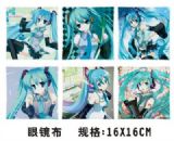miku.hatsune anime glass cloth