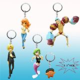 one piece anime keychain