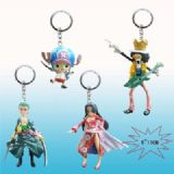 one piece anime keychain
