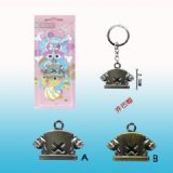 one piece anime keychain