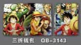 one piece anime wallet