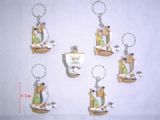 one piece anime keychain