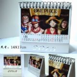 One Piece Desk Calendar 2013