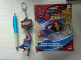 spiderman anime keychain