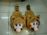 super mario anime plush slipper