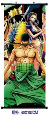 one piece anime wallscroll