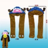 one piece anime plush cap