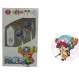 one piece anime earphone