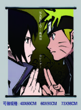 Naruto anime wall scroll
