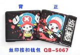 one piece anime wallet