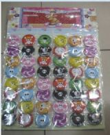 one piece anime brooch set