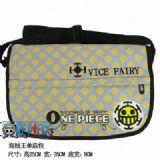 One Piece Law Waterproof Nylon Satchel