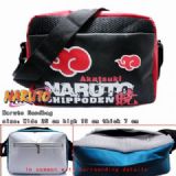 Naruto Red Cloud Nylon Satchel