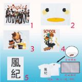 hitman reborn anime t-shirt