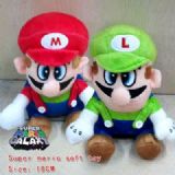 super mario anime plush doll