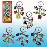 super mario anime keychain