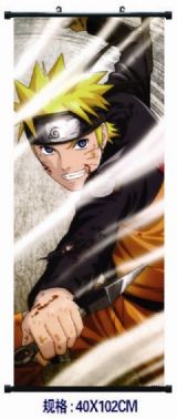 naruto anime wallscroll