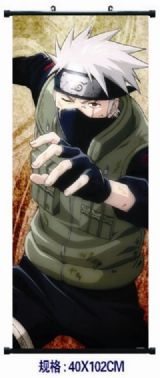 naruto anime wallscroll