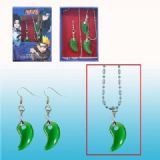 naruto anime necklace and ring