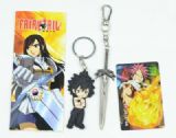 Fairy Tail anime keychain & cart