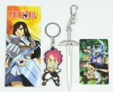 Fairy Tail anime keychain & cart