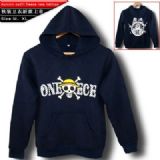One Piece anime Thick Cotton Hooded Sweater(size M