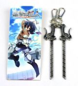 Attack on Titan anime keychain