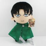 Attack on Titan Mikasa anime plush doll 