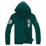 attack on titan anime fleece