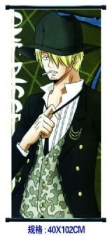 One Piece anime wall scroll