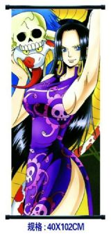 One Piece anime wall scroll